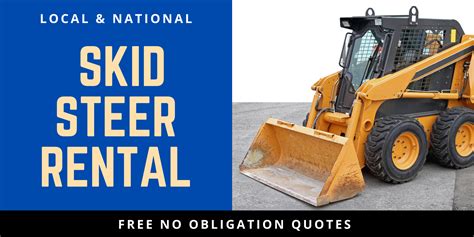 bobcat skid steer rental cost